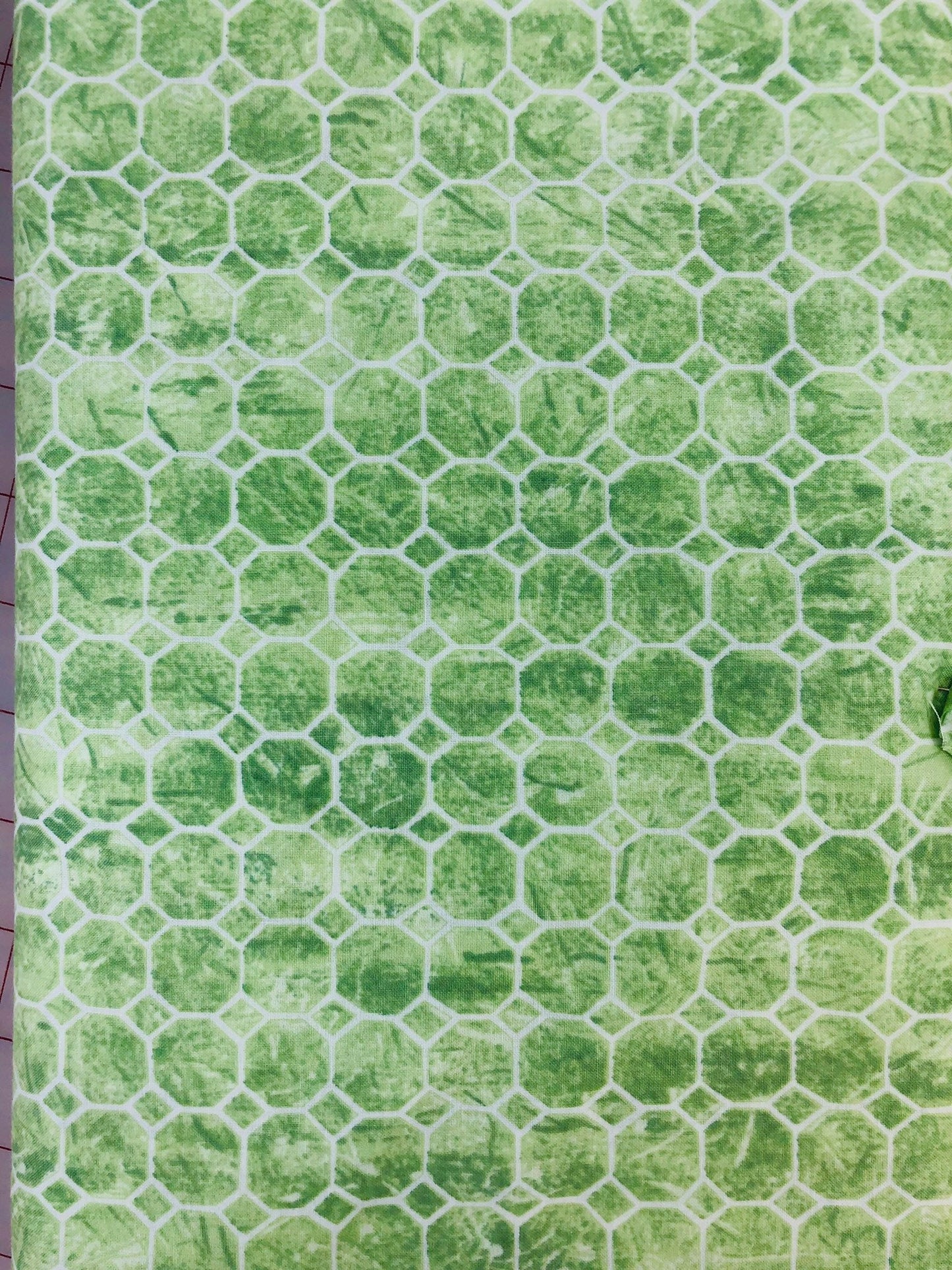 Three French Hens Riverwoods Green Chicken Wire for Troy Corporation Fabrics