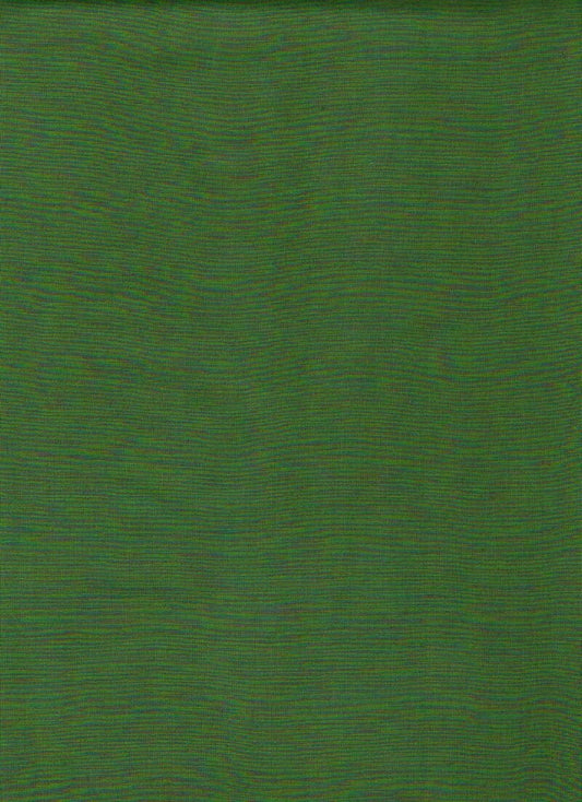 0804B Green - Simply Primitive Collection Cotton Fabric from Batik Textiles