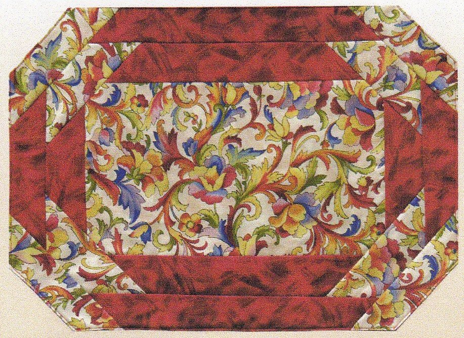 Table Graces (Jean Dunn) Placemats, napkins, and tablecloth pattern - PAPER PATTERN