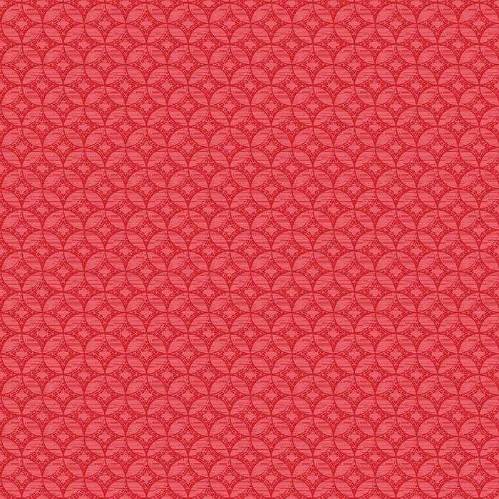 Windows Red 04585-10 Cotton Fabric Let it Snow Collection from Contempo Studio