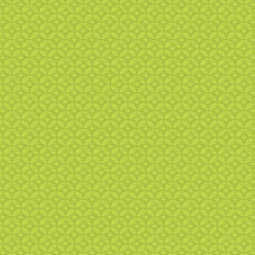 Windows Lime 04585-43 Cotton Fabric Let it Snow Collection from Contempo Studio