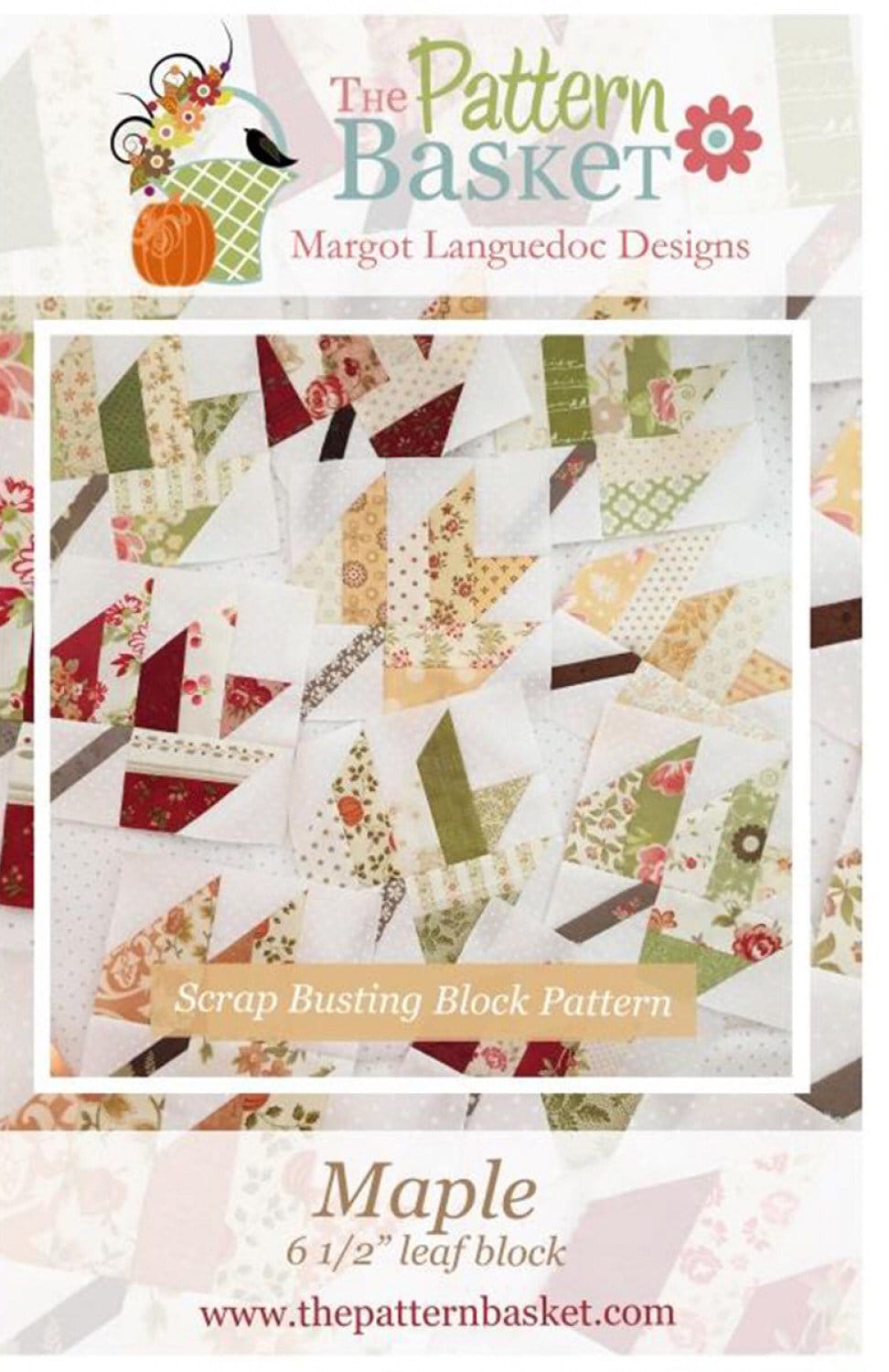 Maple Quilt Pattern from Pattern Basket - PAPER PATTERN