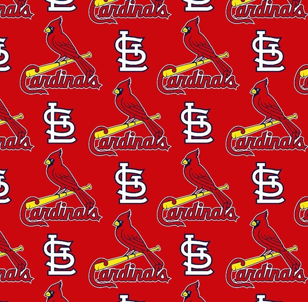 St Louis Cardinals 6653-B MLB Licensed cotton fabric from Fabric Traditions 58/60in