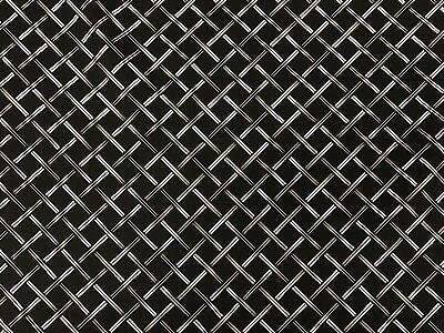 Chopstick Check on Black by Michael Miller Cotton Fabrics