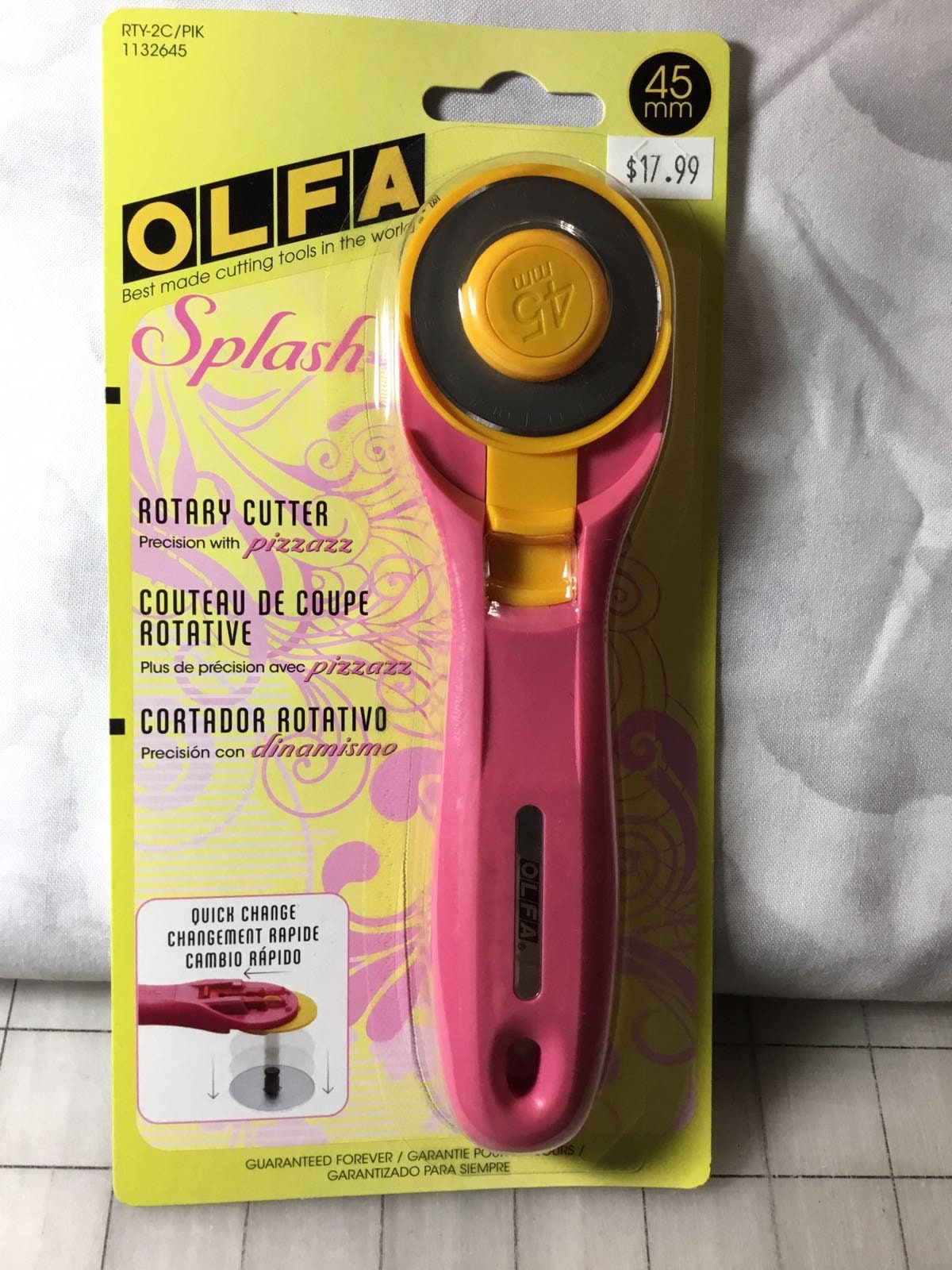 Olfa Splash 45mm Rotary Cutter
