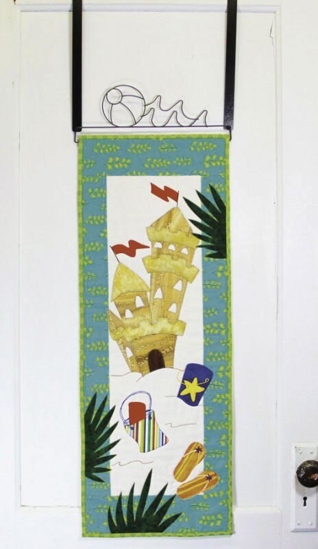 Fun In The Sand by Patch Abilities MM708 Wall Hanging 12" X 32" PAPER PATTERN