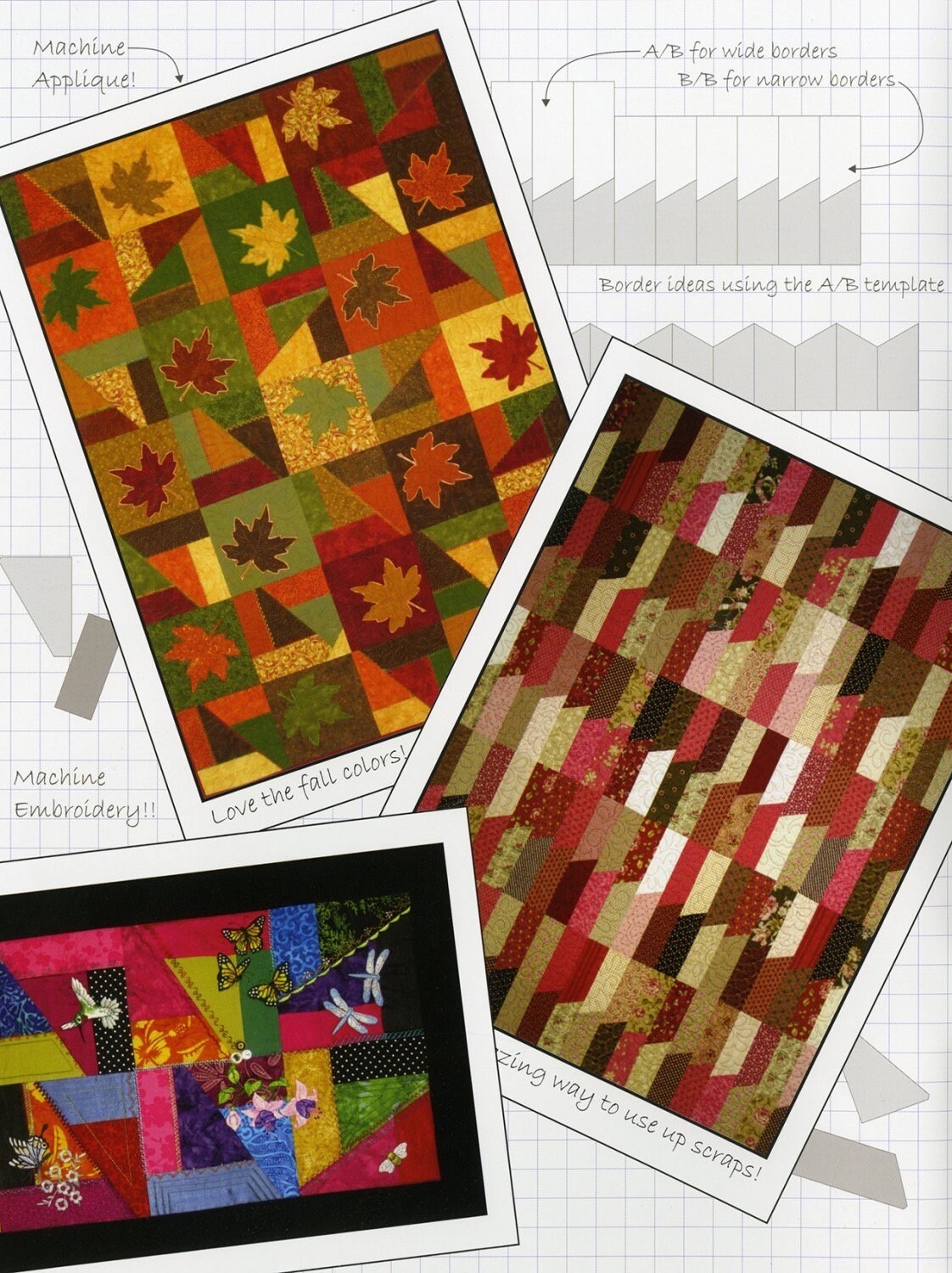 Scrap Crazy Play Book by Karen Montgomery for The Quilt Company