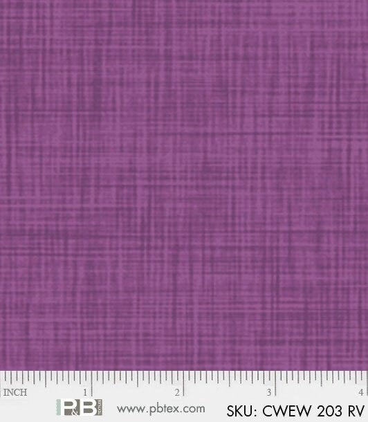 Color Weave Wide Backing 108" Wide Purple Crosshatch CWEW00203RV