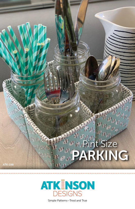 Pint Size Parking  by Atkinson Designs - PAPER PATTERN