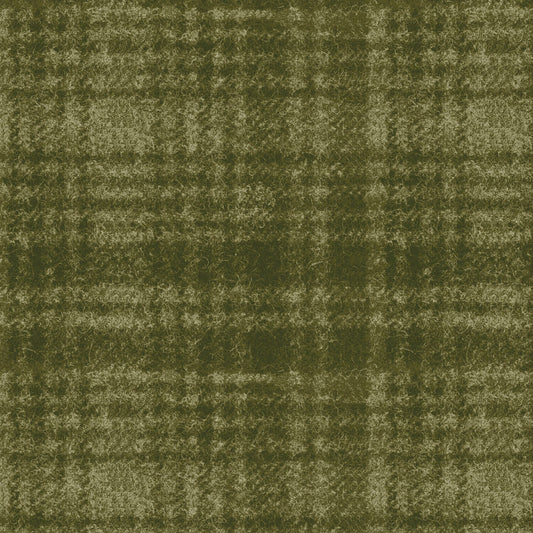 Woolies Green Flannel by Maywood Studio