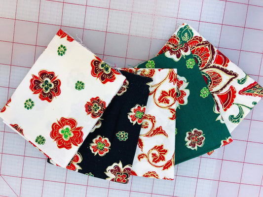 Fat Quarters Precut Noel designed by Greta Lynn for Kanvas (Benartex) 5