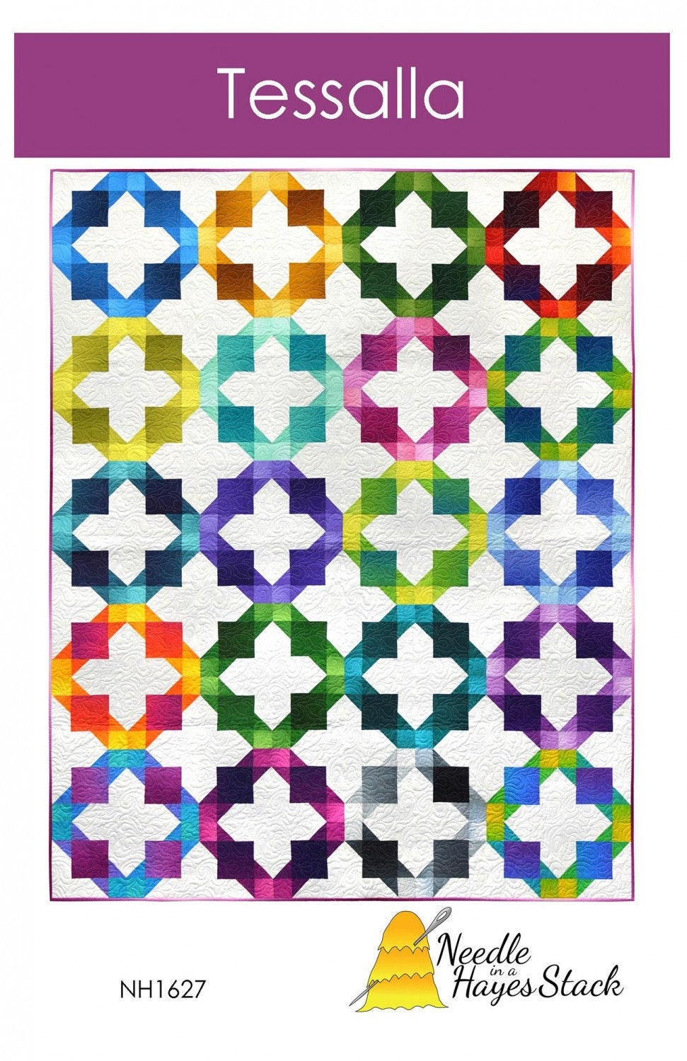 Tessalla by Needle in a Hayes Stack Quilt Pattern - PAPER PATTERN