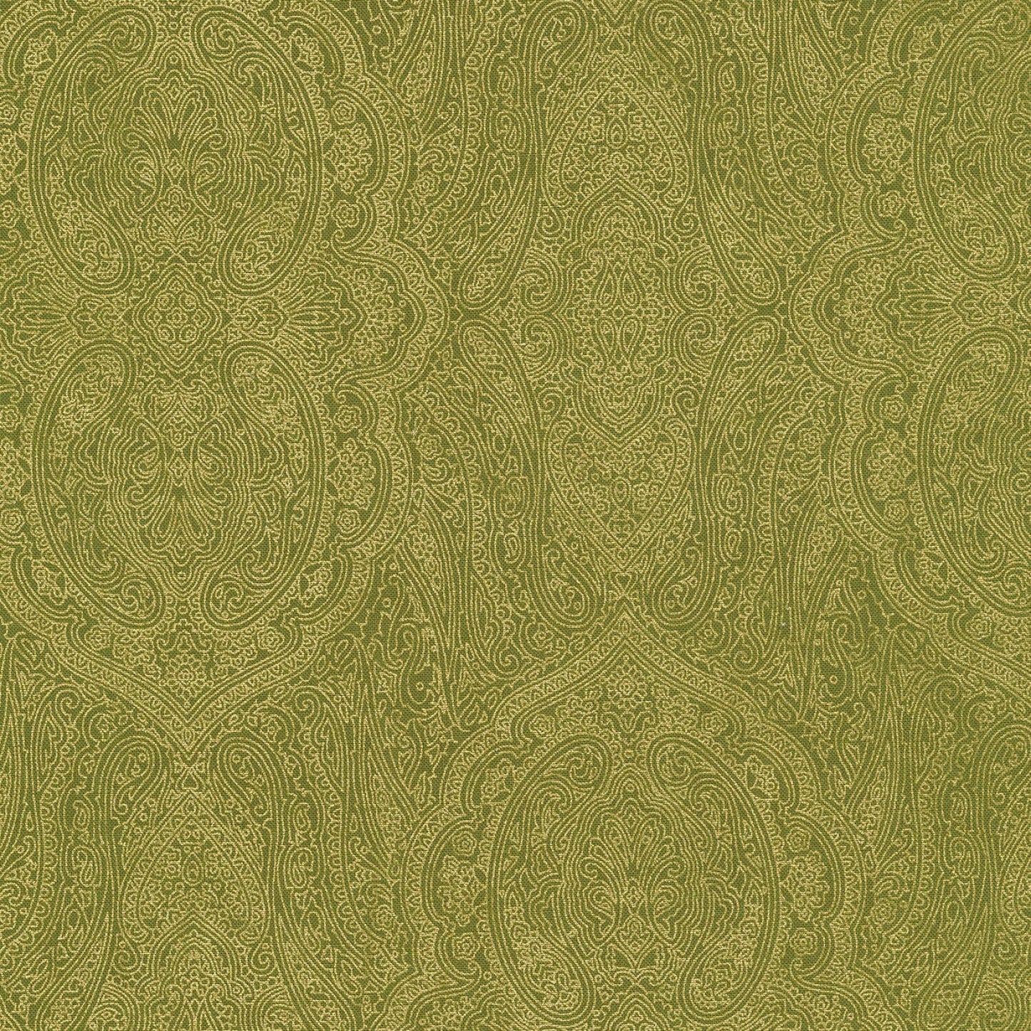 Olive Paisley Timeless Treasures Harvest Collections fabric