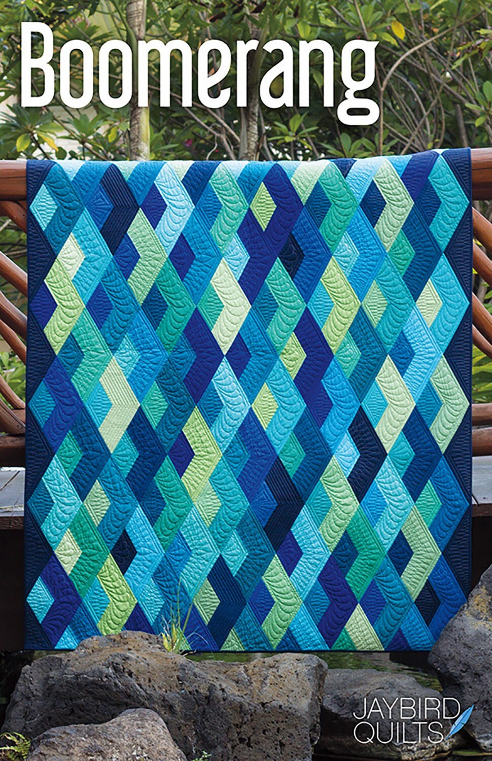 Boomerang Quilt Pattern by Jaybird Quilts - PAPER PATTERN