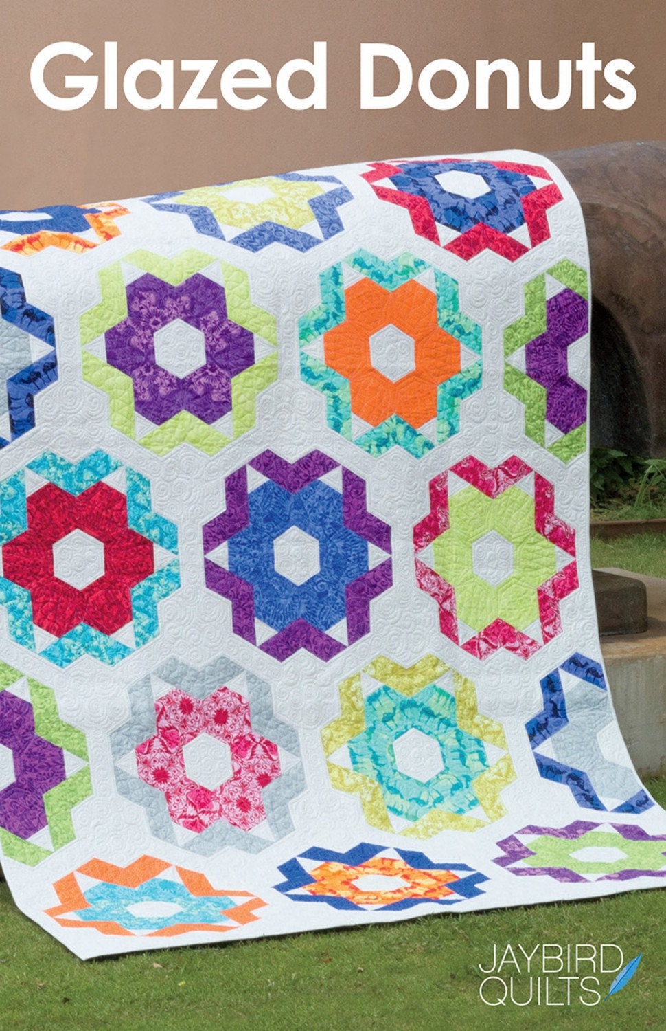 Glazed Donuts Quilt Pattern by Jaybird Quilts - PAPER PATTERN