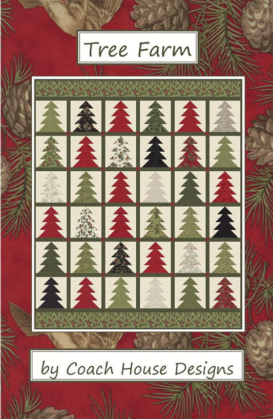 Tree Farm Quilt Pattern by Coach House Designs - PAPER PATTERN