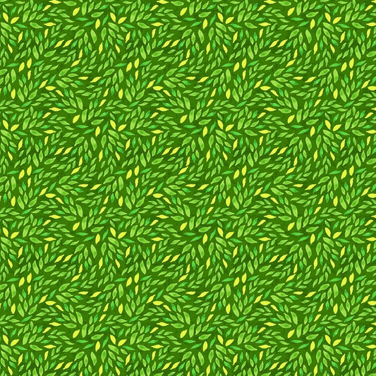 Wilmington Prints Madison - Green Petal Texture fabric