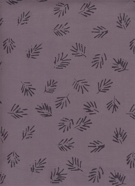 0801 Purple - Simply Primitive Collection Cotton Fabric from Batik Textiles