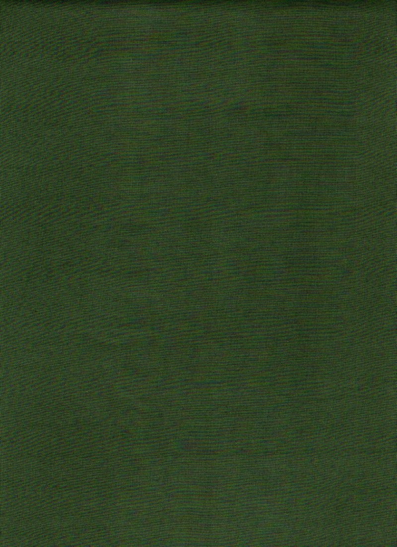 0806B Dark Green - Simply Primitive Collection Cotton Fabric from Batik Textiles