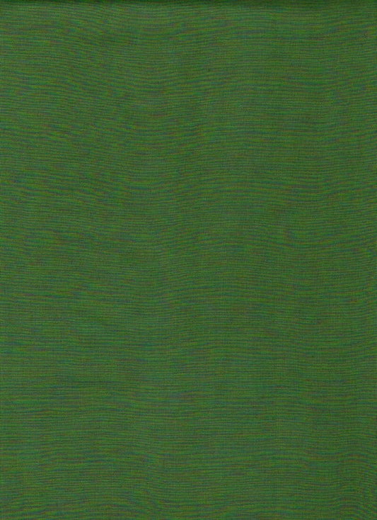 0804B Green - Simply Primitive Collection Cotton Fabric from Batik Textiles