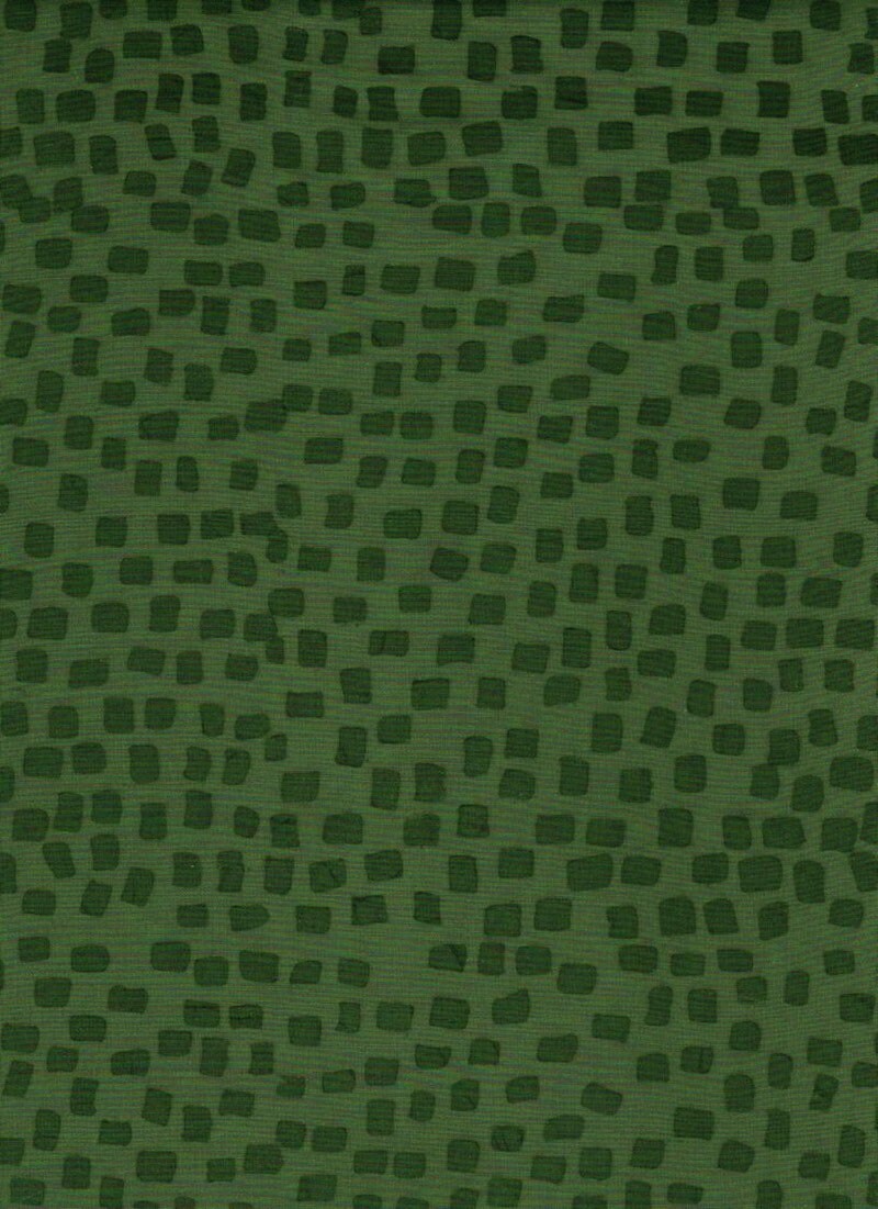 0805 Dark Green - Simply Primitive Collection Cotton Fabric from Batik Textiles