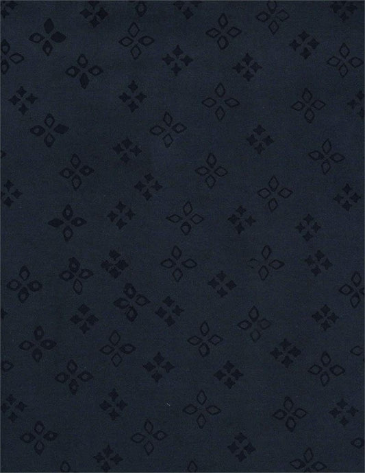 0807 Navy - Simply Primitive Collection Cotton Fabric from Batik Textiles