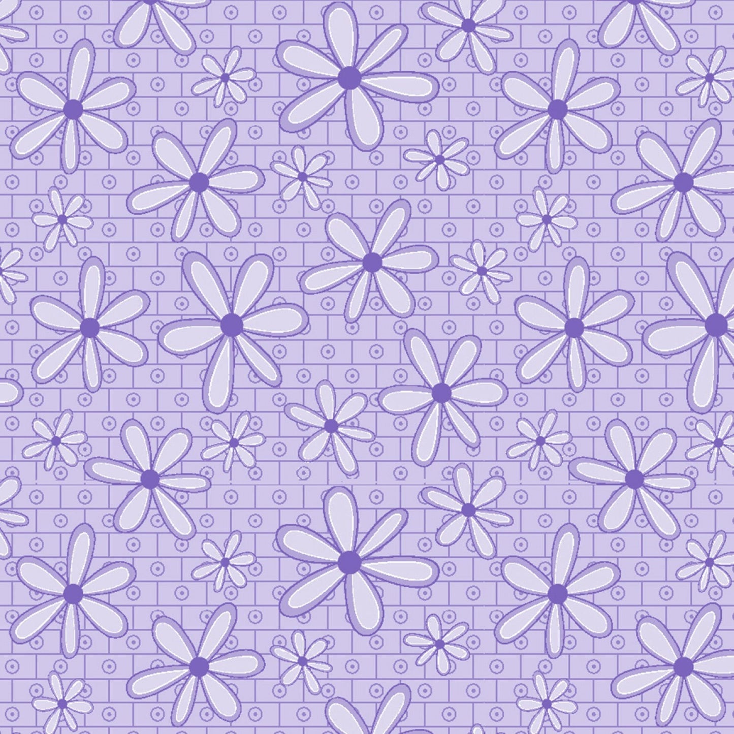 Purple Daisy From Basically Hugs P & B Textiles