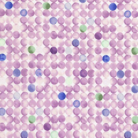 Lilac Harmony Dots Cotton Fabric for Timeless Treasures C5548-LIL