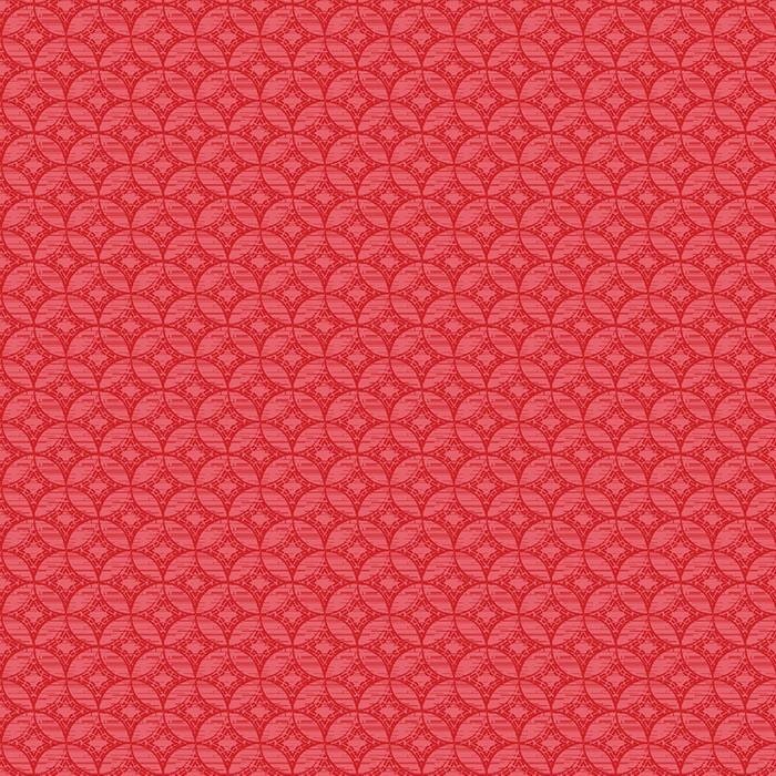 Windows Red 04585-10 Cotton Fabric Let it Snow Collection from Contempo Studio