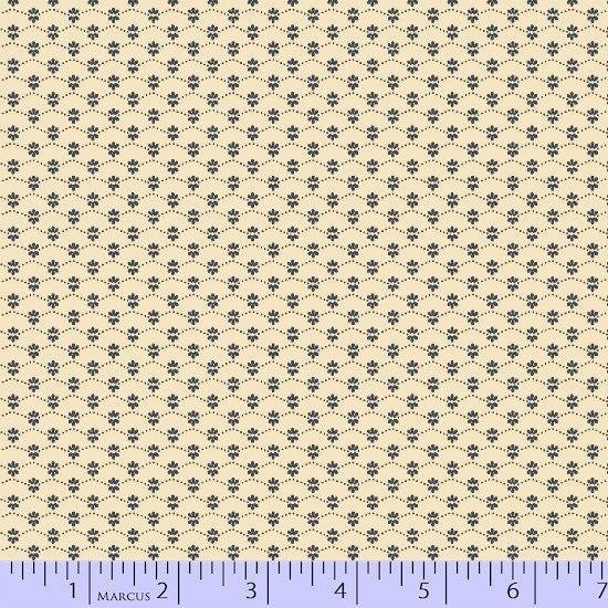 1/2 Yard Precut 8330-0192 Mrs. Miller’s Apprentice Collection by Pam Buda For Marcus Fabrics Cotton Fabric