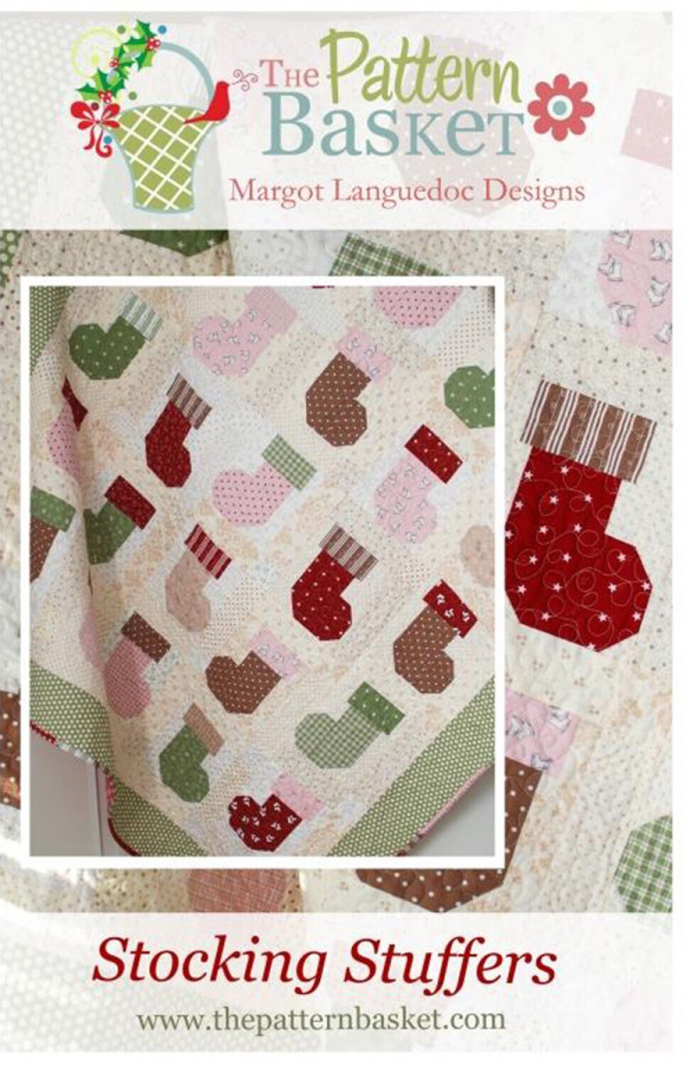 Stocking Stuffers Quilt Pattern from Pattern Basket - PAPER PATTERN