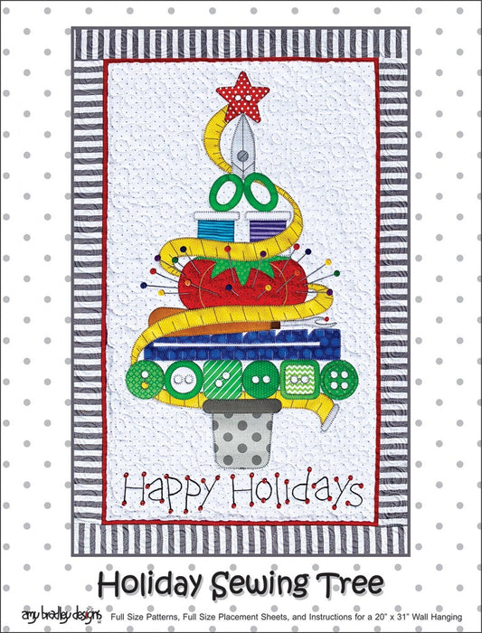 Holiday Sewing Tree Pattern by Amy Bradley Designs - PAPER PATTERN