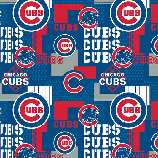 Chicago Cubs 14544-B MLB Licensed cotton fabric from Fabric Traditions 58/60in