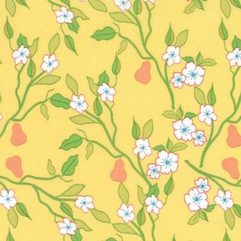 Pears in Sun 45502-13 Acreage by Shannon Gillman Orr for Moda Fabrics Cotton Fabric