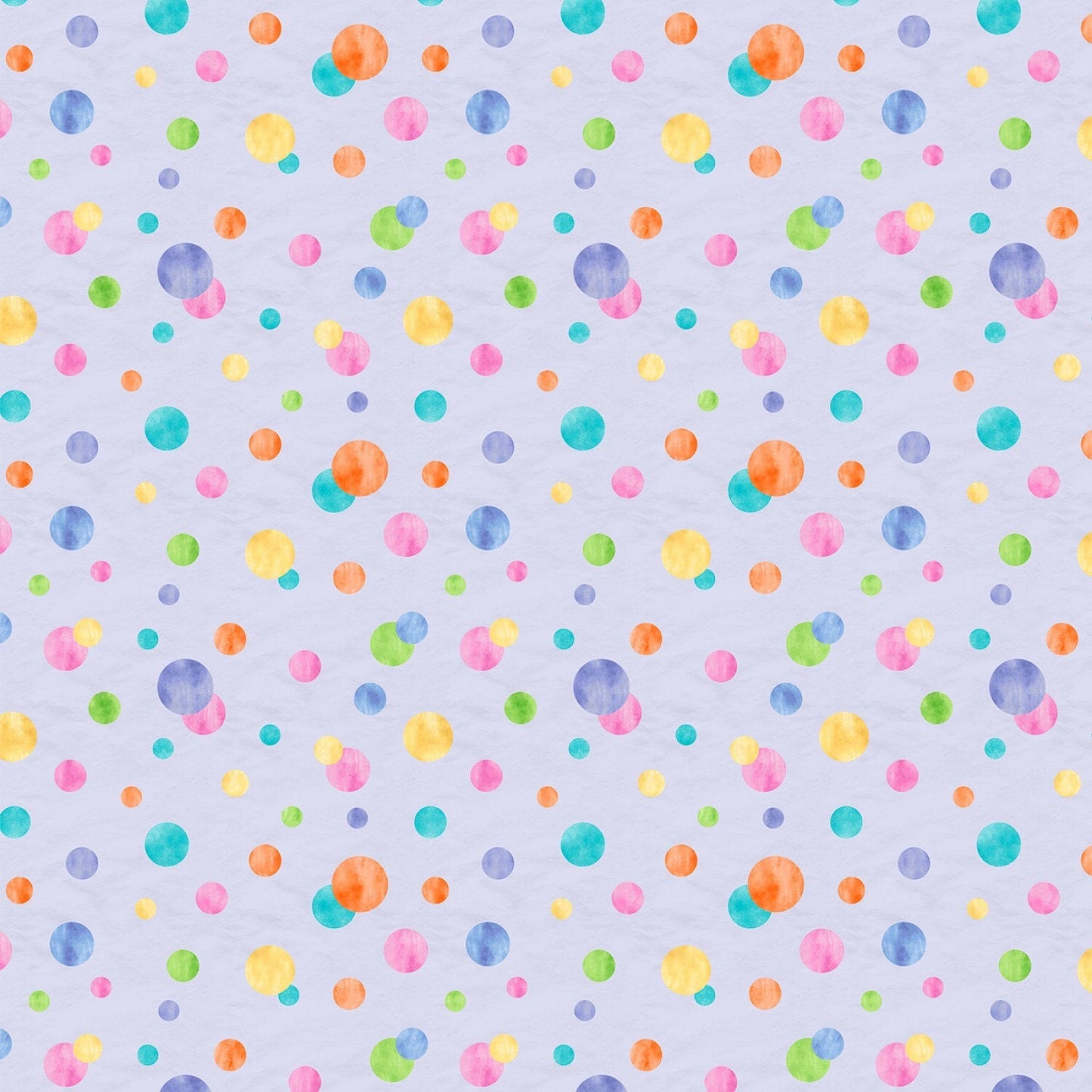 Lavender Circles 68553-665 Raindrops & Sunshine by Anne Rowan Collection from Wilmington Prints Cotton fabric