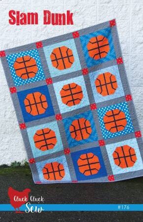 Slam Dunk Quilt Pattern from Cluck Cluck Sew - PAPER PATTERN