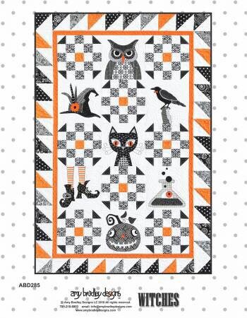 Witches Quilt Pattern From Amy Bradley Designs - PAPER PATTERN