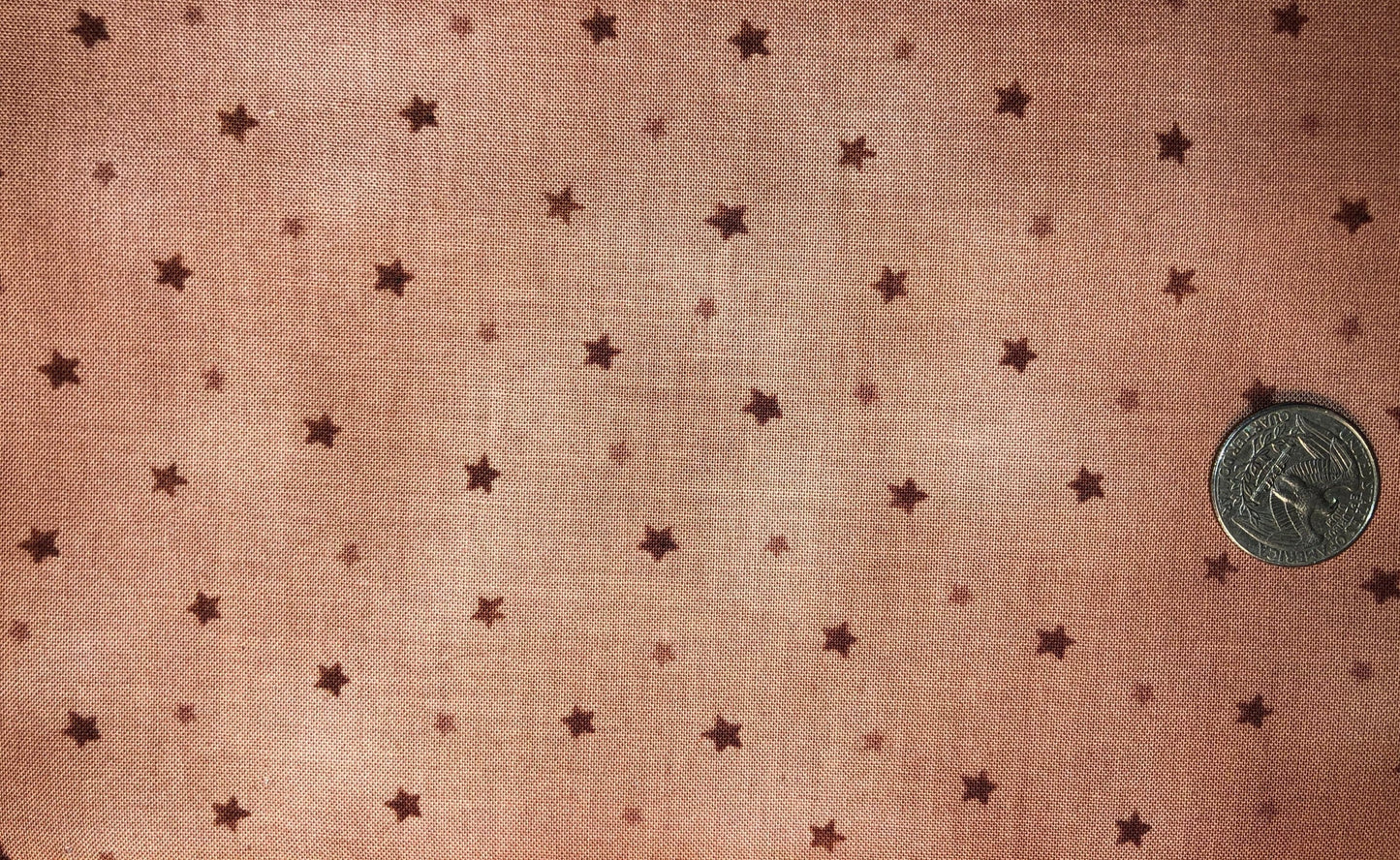 Stars on Mauve 23085 A Yr to Crow About from Red Rooster Fabrics Cotton Fabric