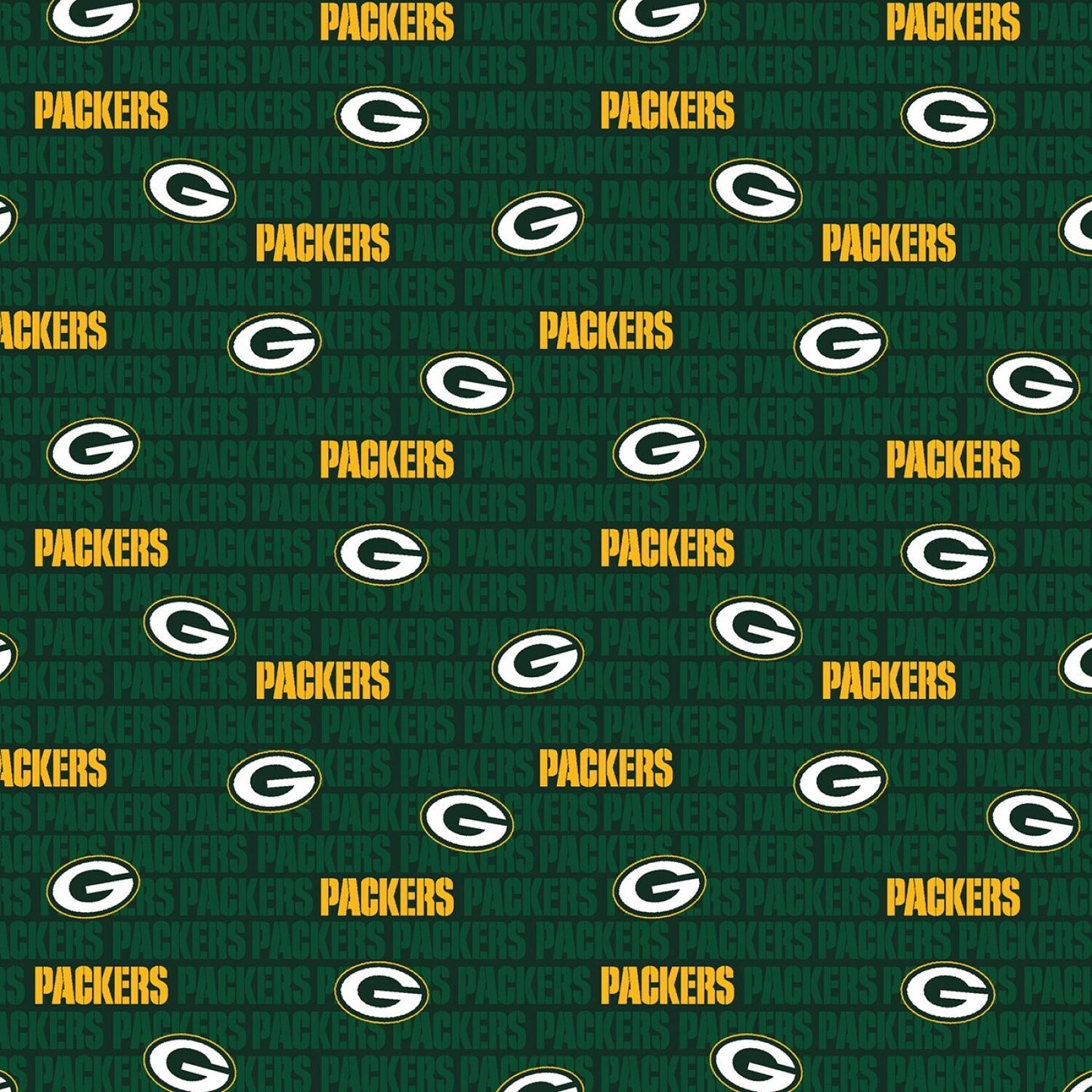 Green Bay Packers 14494-D NFL Licensed cotton fabric from Fabric Traditions 58/60in