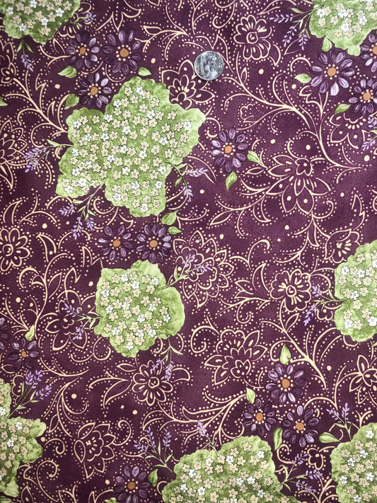 Lavender & Lace Riverwoods Collection by Troy Fabrics Cotton Fabric 1600-4