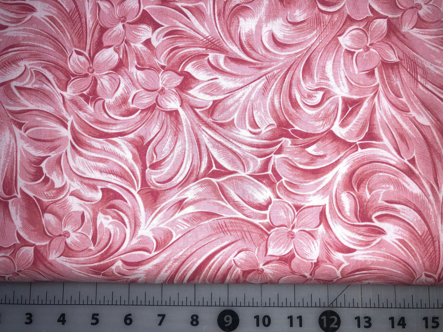 Pink Floral from Legacy by Helen Weinman 2013 for RJR Fabrics Cotton Fabric