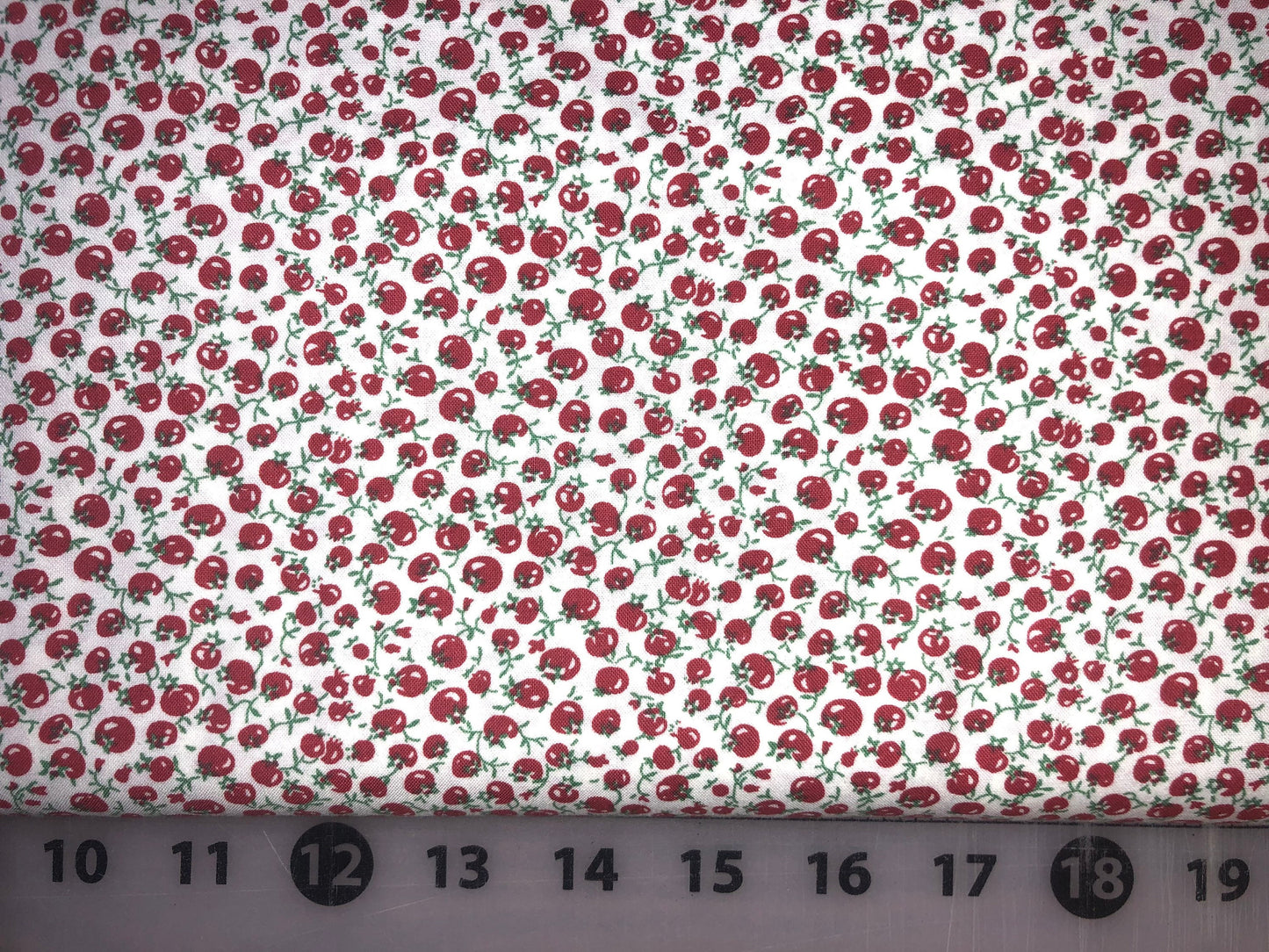 Tomatoes on White 954-2 Abigail's Album from Troy Riverwoods Collection - Cotton Fabric