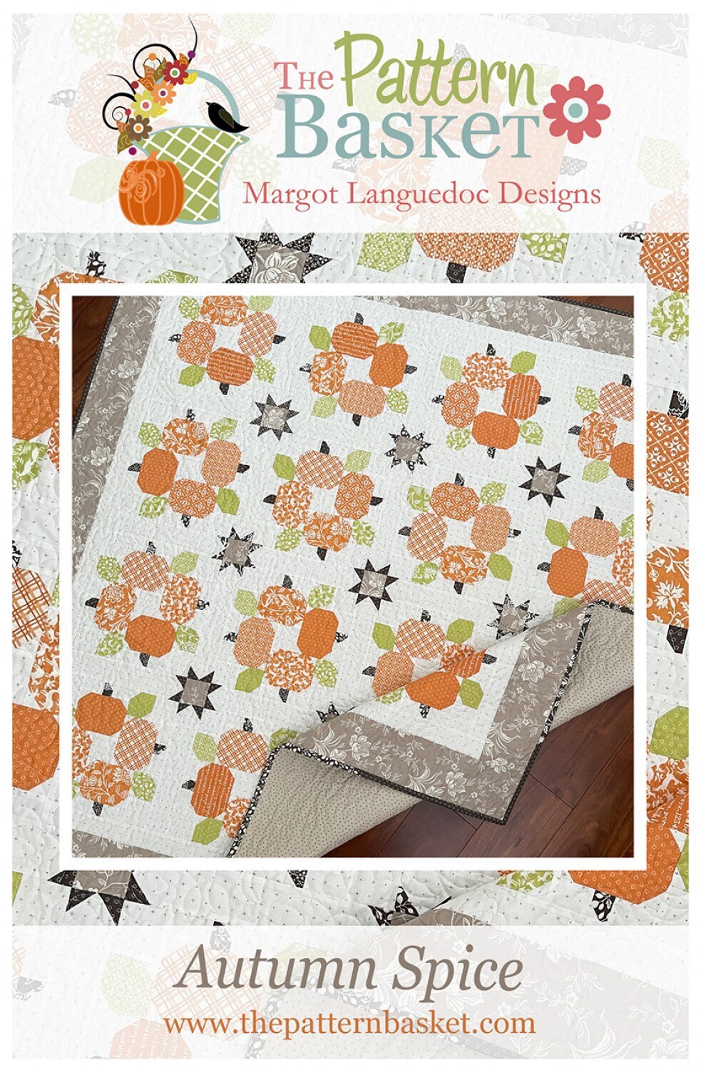 Autumn Spice #TPB2103 by Margot Languedoc Designs for The Pattern Basket  PAPER PATTERN