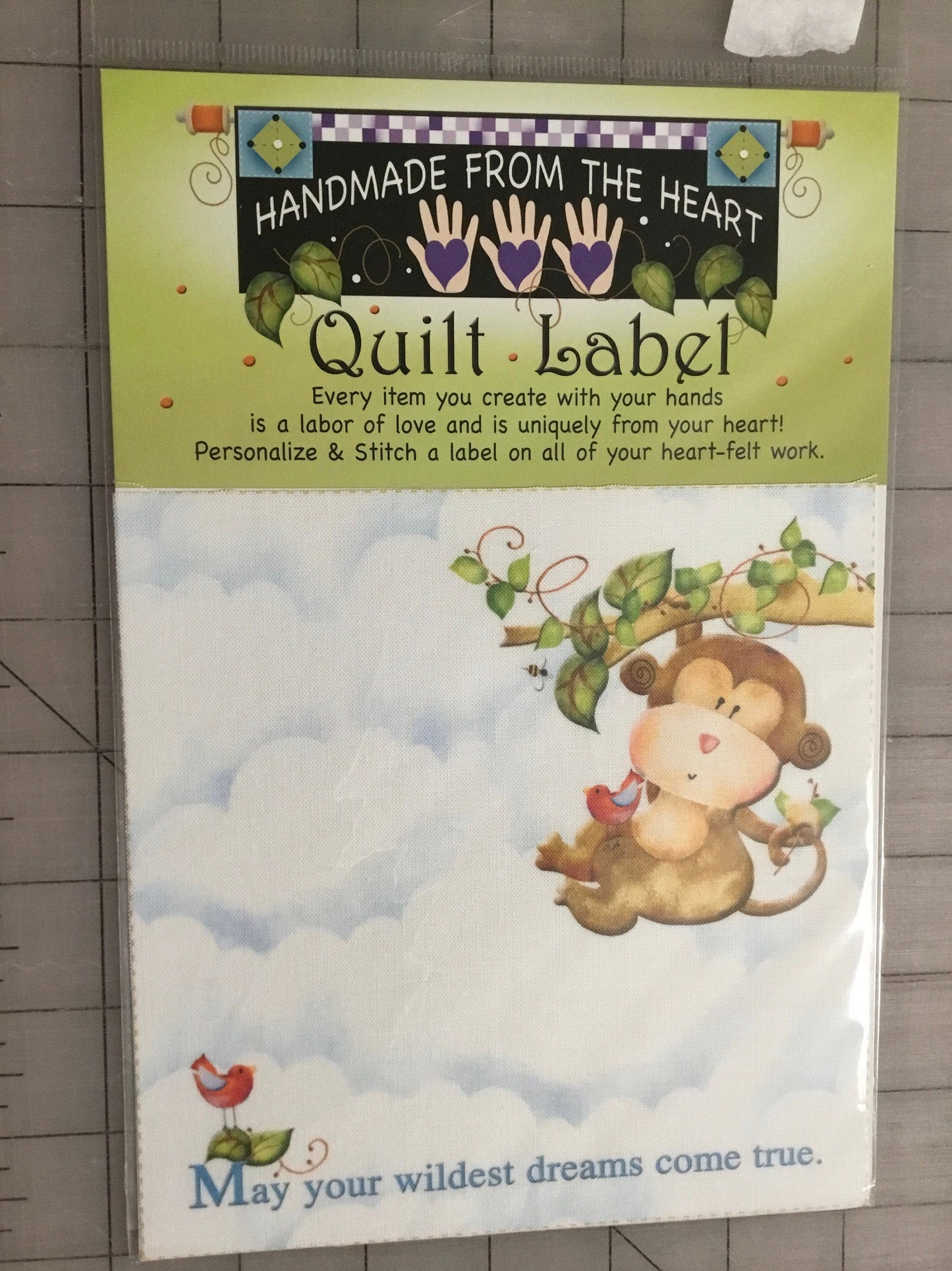 Handmade From The Heart Quilt Labels by Jody Houghton for Joyfully Designed