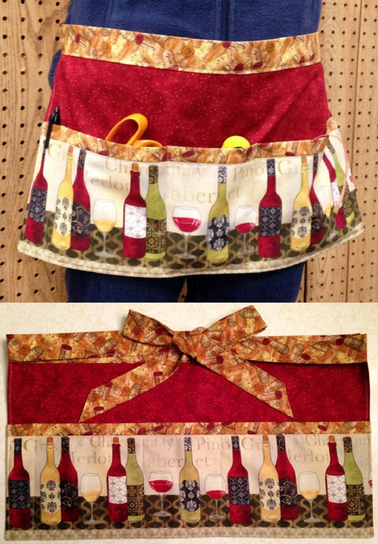 Quick Quilter's Apron by Cathey Laird for Cut Loose Press - PAPER PATTERN