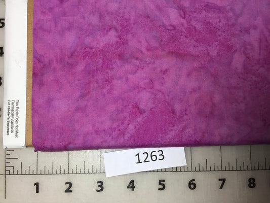 1263 Fabrics That Care LLC Batik Cotton Fabric Heavenly Purples