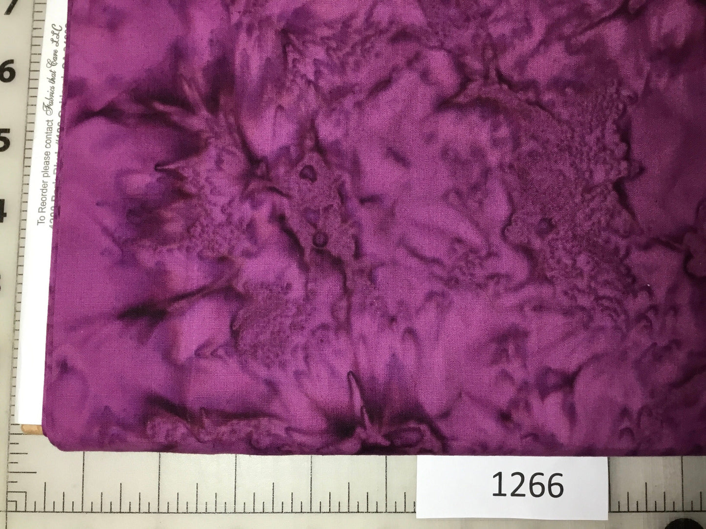 1266 Fabrics That Care LLC Batik Cotton Fabric Heavenly Purples