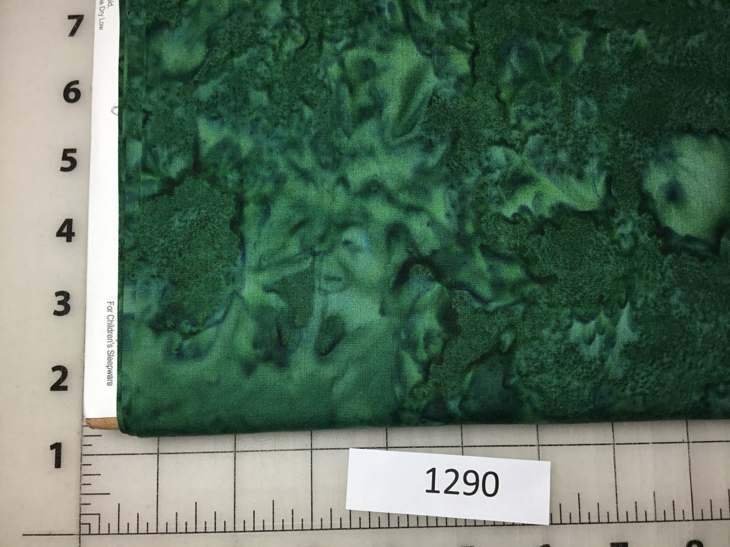 1290 Fabrics That Care LLC Batik Cotton Fabric Gorgeous Greens