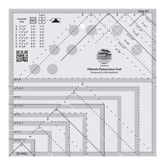 Creative Grids Ultimate Flying Geese Tool # CGRDH4