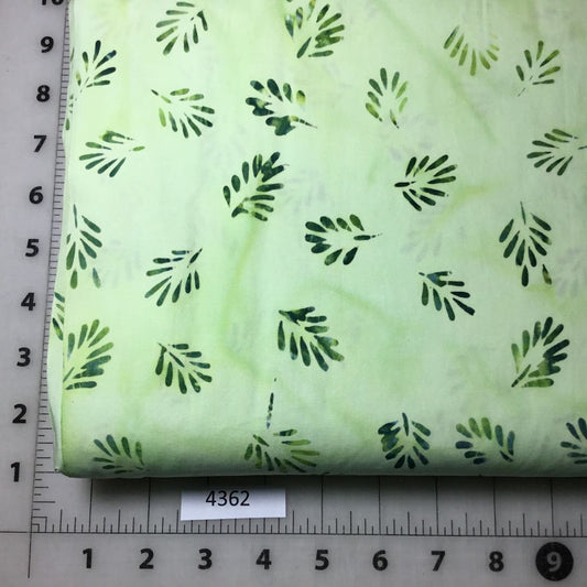 4362 Venus Cattails & Moon Bayou from Batik Textiles Green